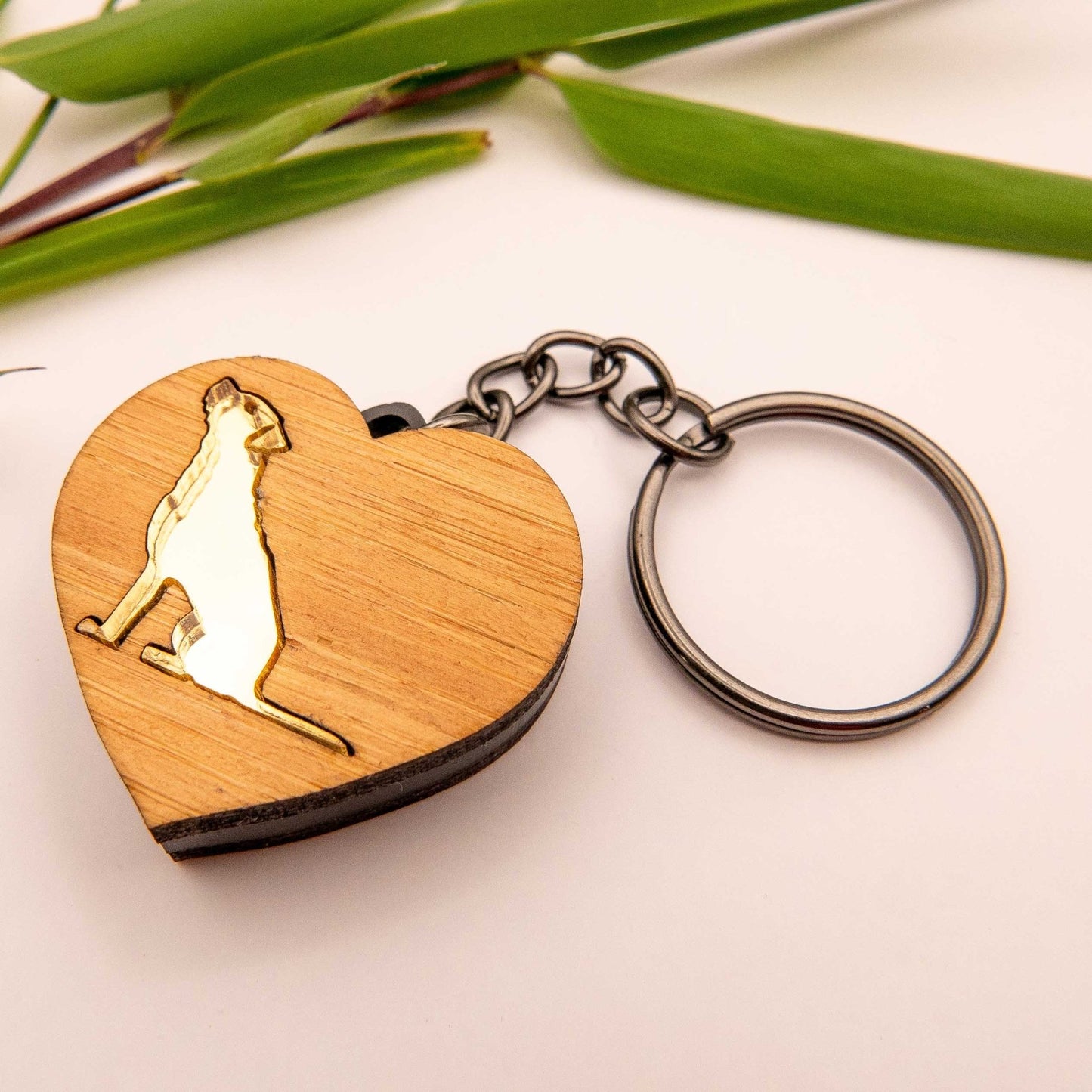 Border Terrier keyring personalised - Make It Custom Design