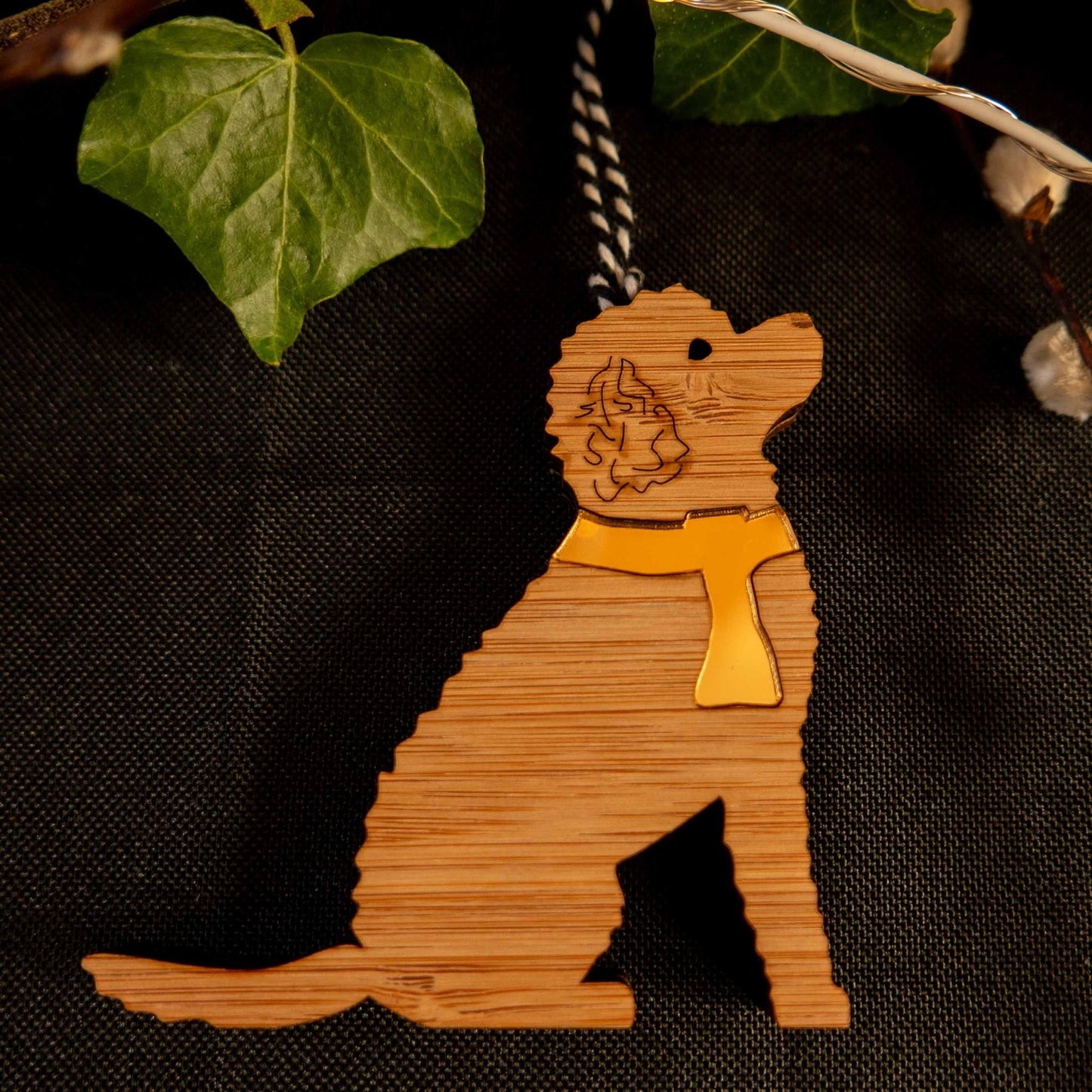 Poodle Miniature Hanging Decoration personalised - Make It Custom Design