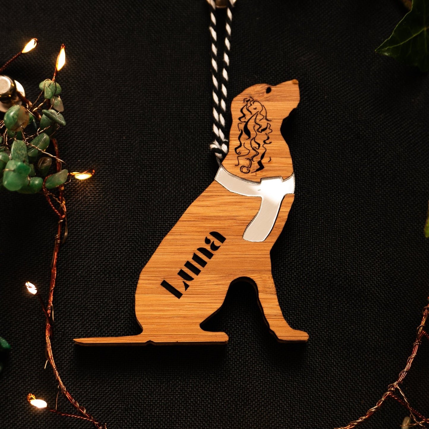 Spaniel Hanging Decoration personalised - Make It Custom Design