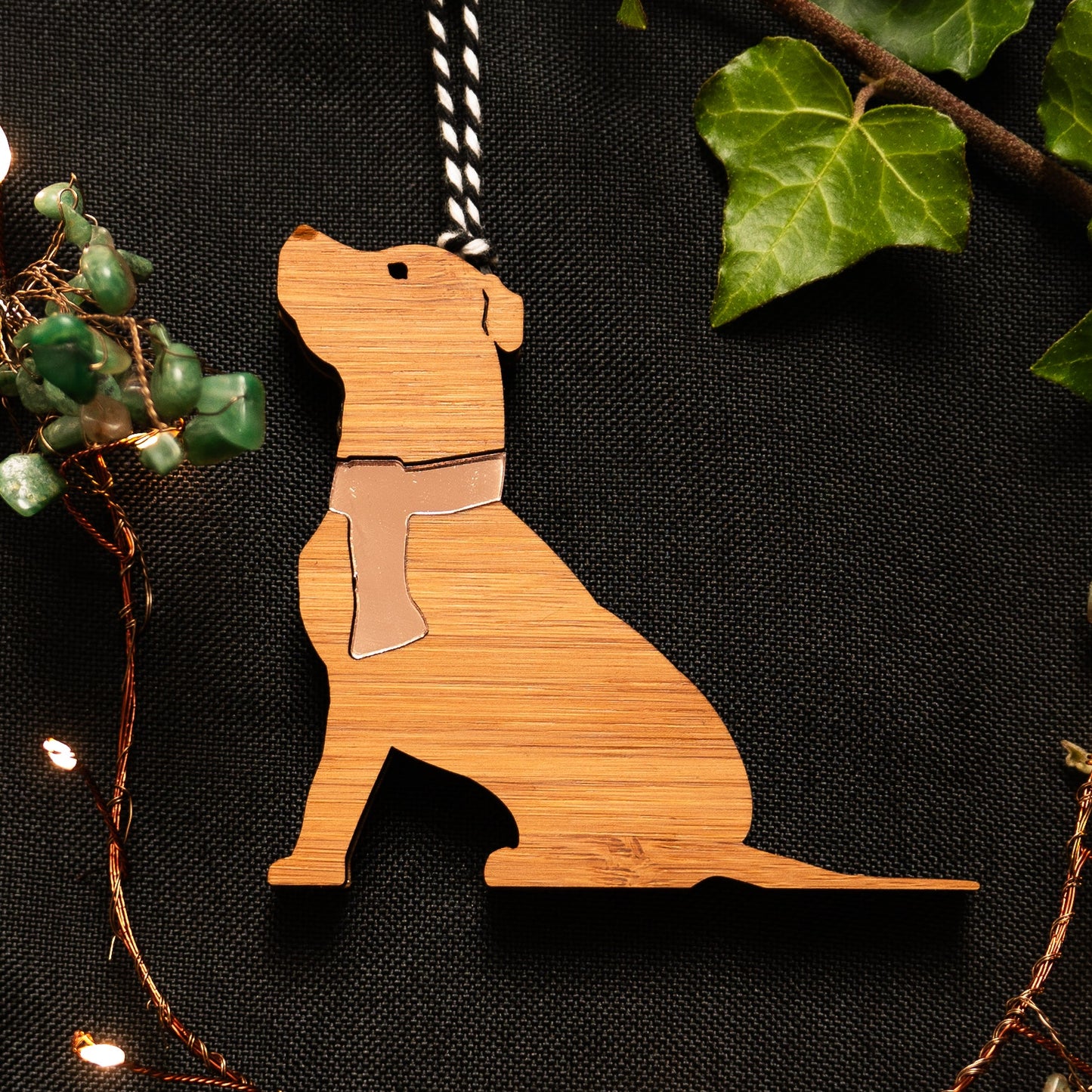 Staffordshire Bull Terrier Hanging Decoration personalised - Make It Custom Design